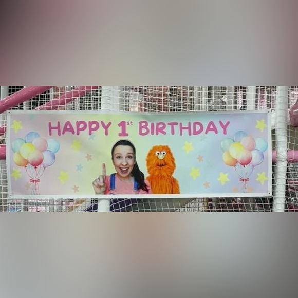 Ms Rachel birthday decorations